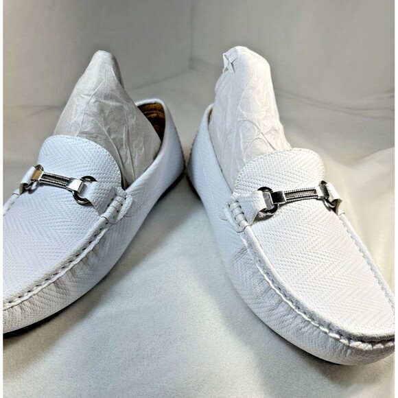 David Stone Men's Loafers Size 8.5 New - Picture 2 of 8